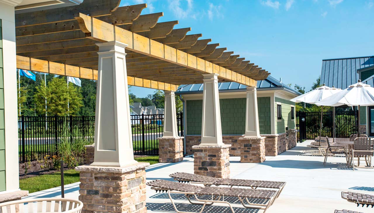 Forrest Landing pergola