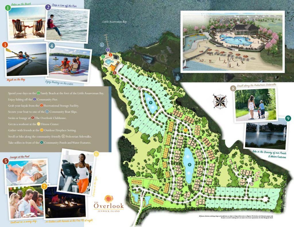 The Overlook by Natelli Communities Site Plan